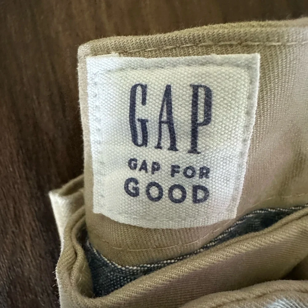 Gap Skinny Leg Stretch Mid Rise Pants 28x30 Khaki Men's (School Uniform Style)